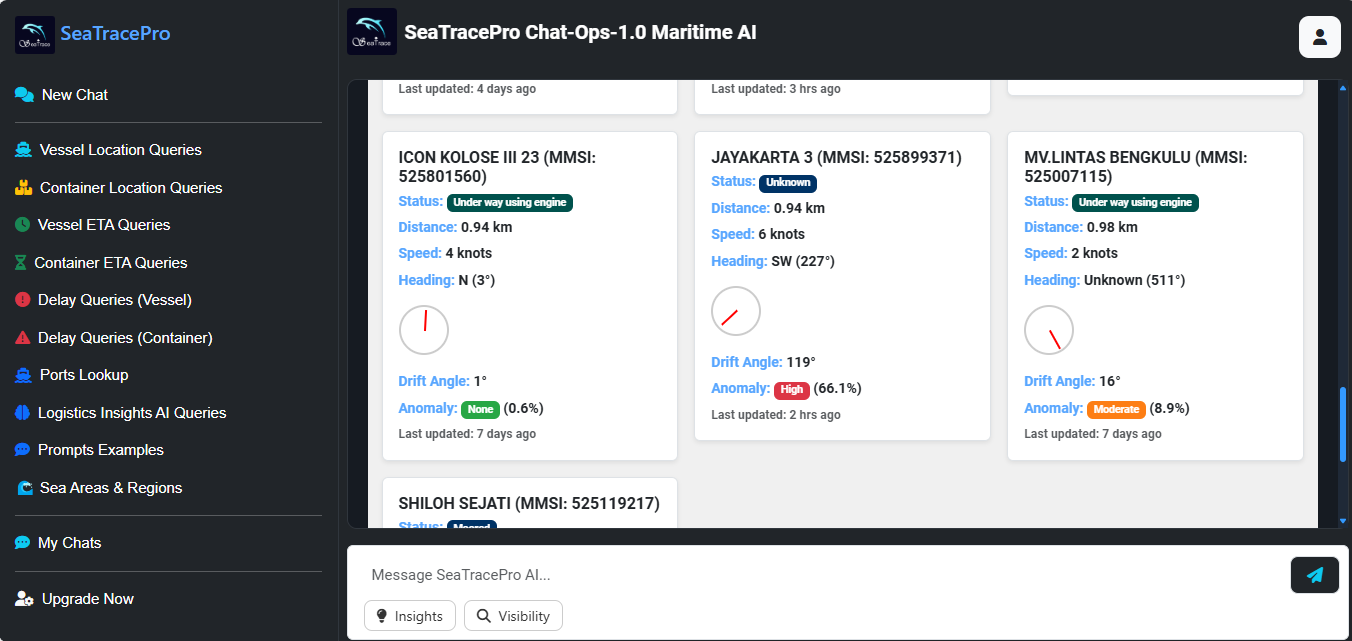 Nearby Ship Alert Screenshot 1